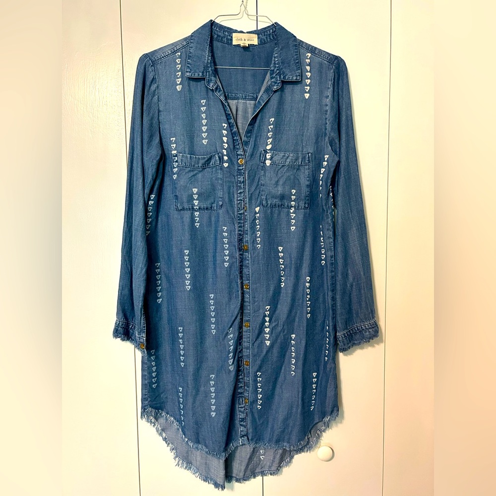 Anthropologie summer dress - perfect for the patio or a casual night out.